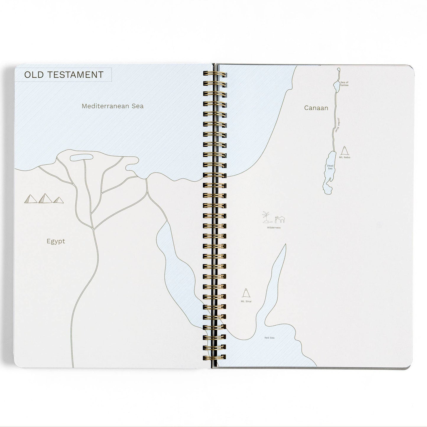 Black Church Notes Bible Study Notebook with Maps