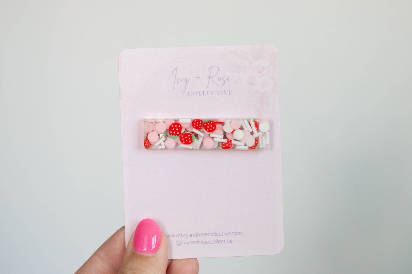 Confetti Clip | Color + Size Options
