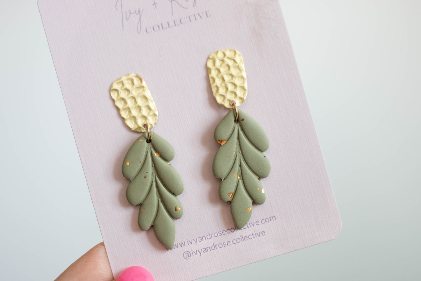 Embossed Dangles | Style + Color Options