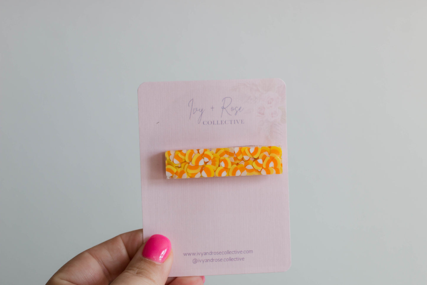 Halloween Confetti Clips | Size + Color Options