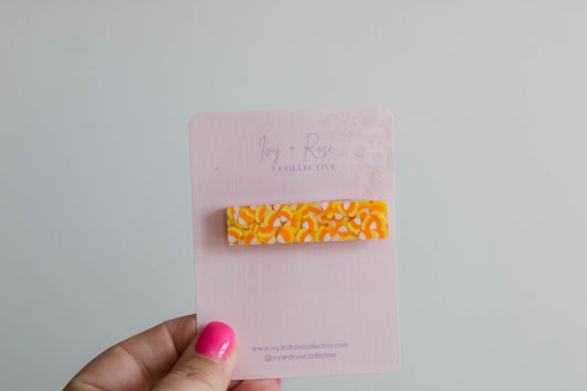 Halloween Confetti Clips | Size + Color Options