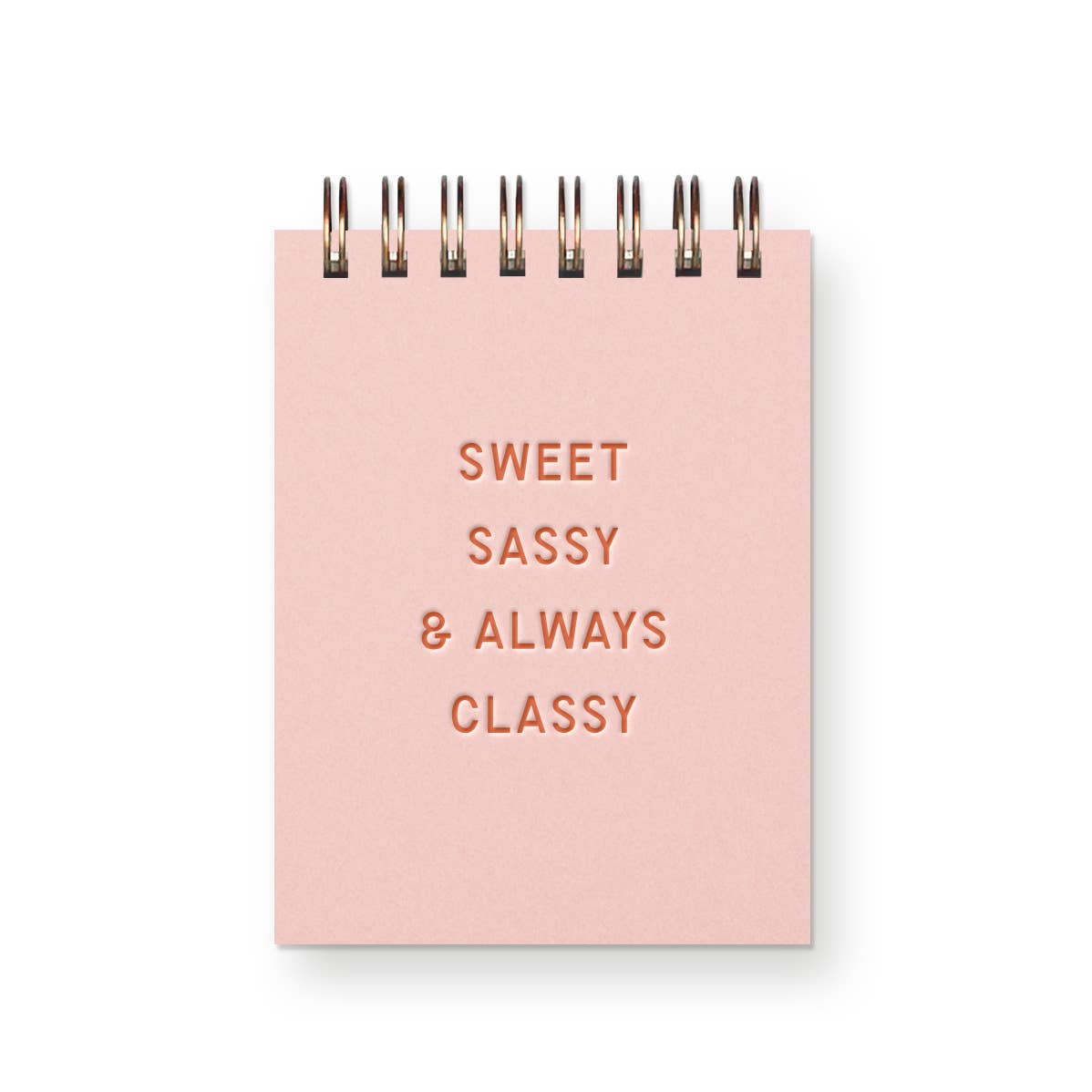 Sweet Sassy Classy Mini Jotter Notebook