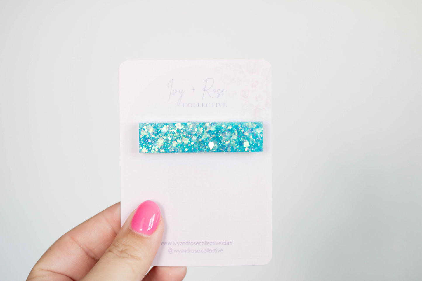 Glitter Clip | Color + Size Options