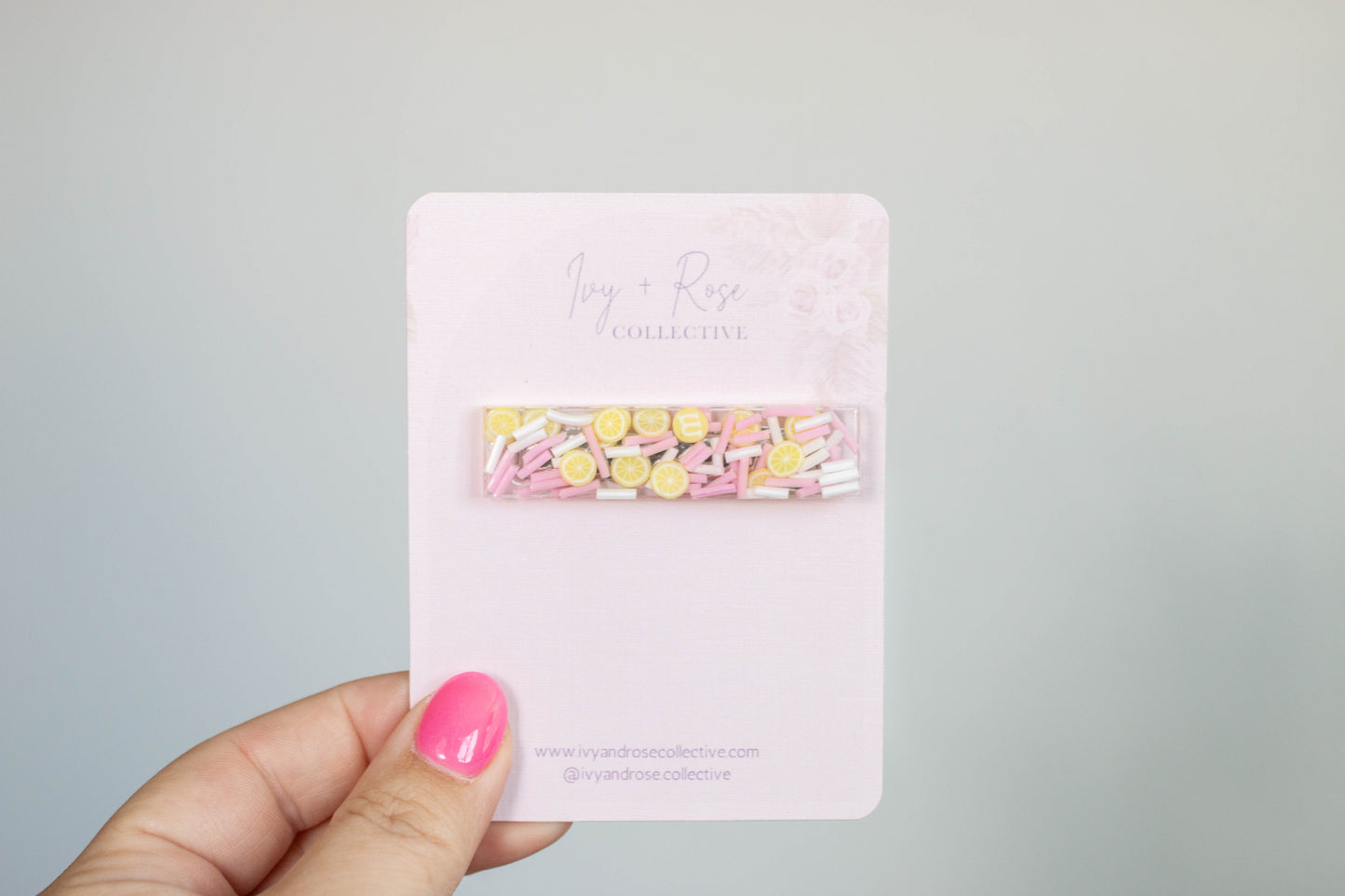Confetti Clip | Color + Size Options