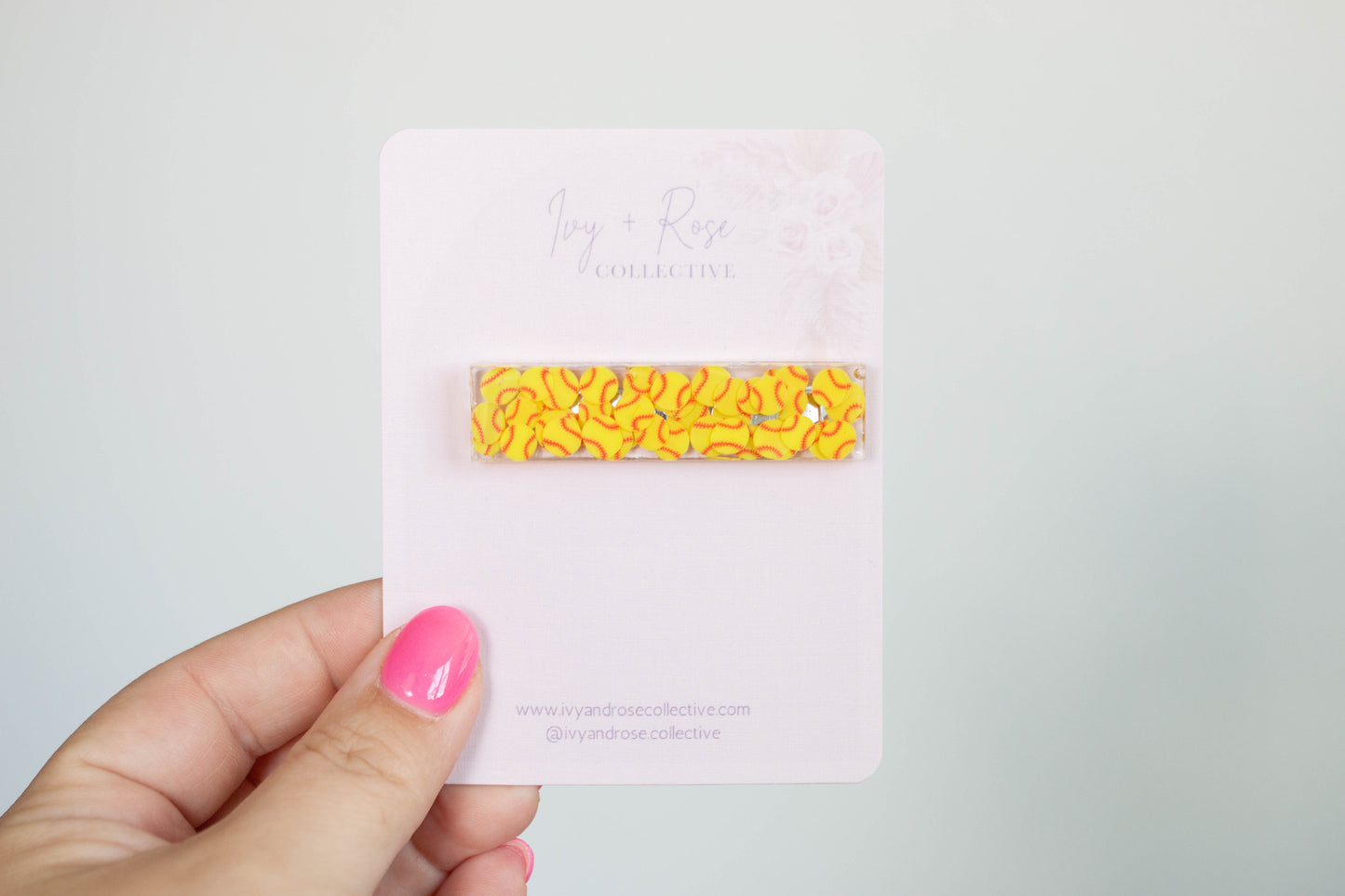 Confetti Clip | Color + Size Options