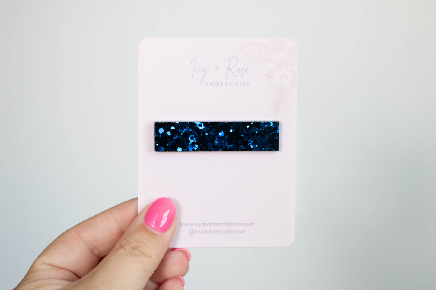 Glitter Clip | Color + Size Options