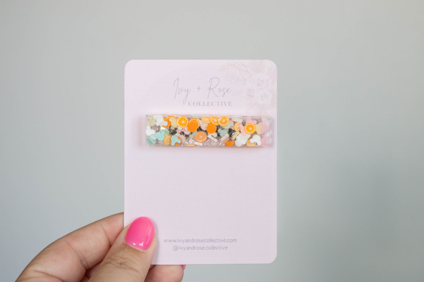 Confetti Clip | Color + Size Options