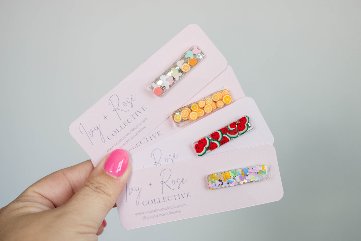 Confetti Clip | Color + Size Options