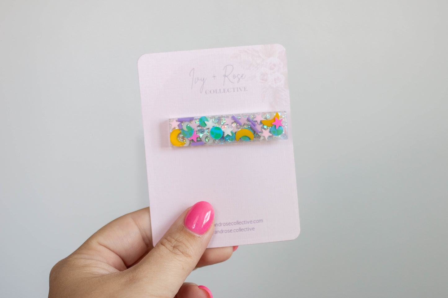 Confetti Clip | Color + Size Options