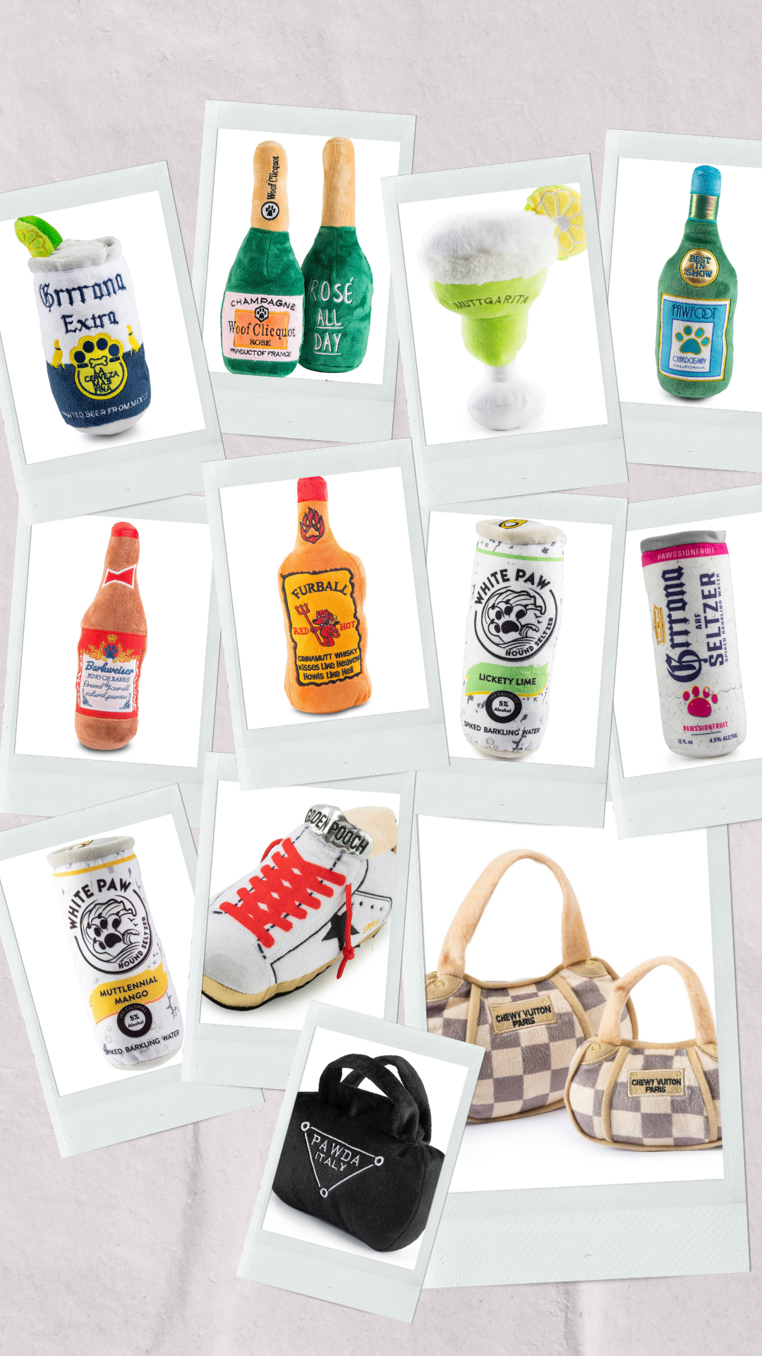 Boutique Dog Toys | Size + Style Options