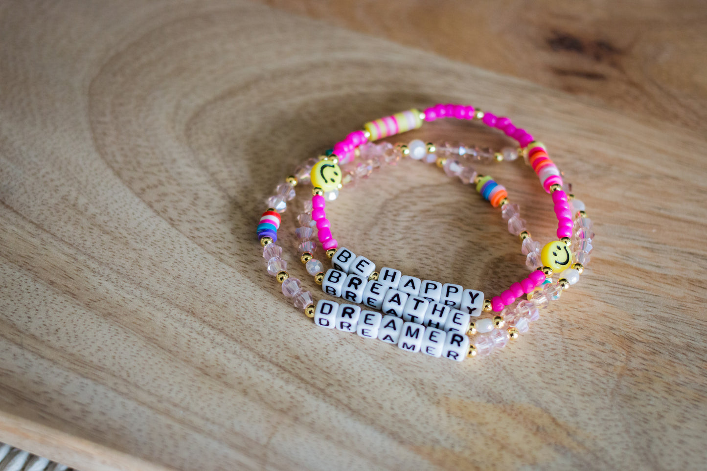 Be Happy Bracelet | Color Options