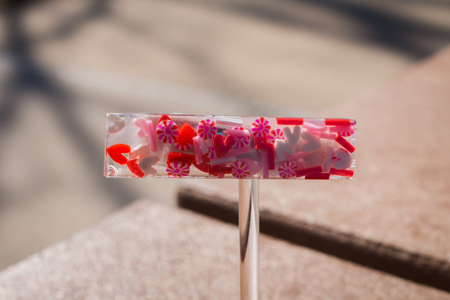 Valentine's Hair Clips | Color + Style Options