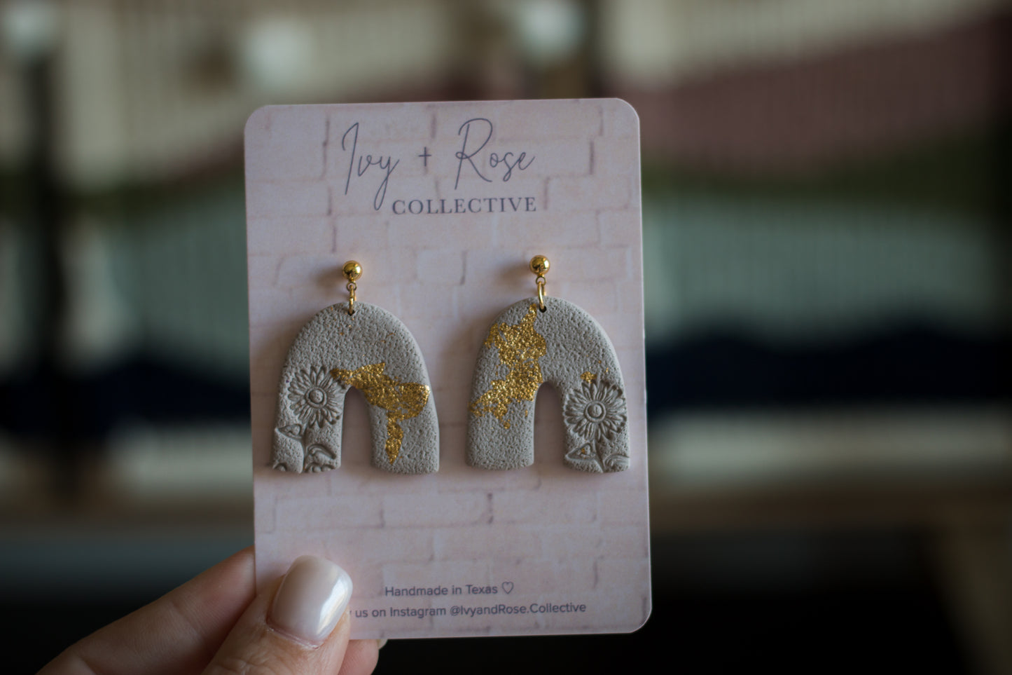 Embossed Dangles | Style + Color Options