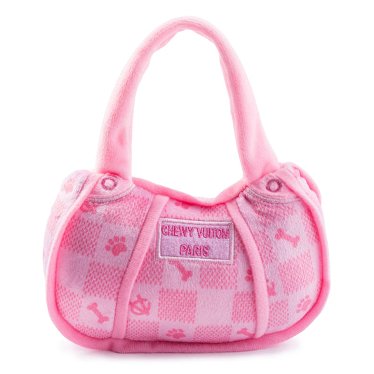 Pink Chewy Vuiton Handbag | Dog Toy