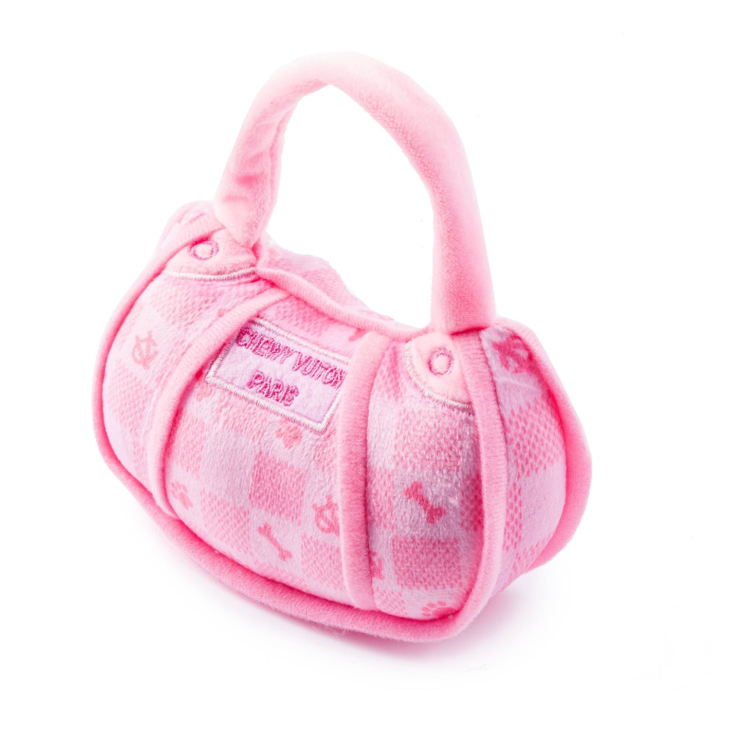 Pink Chewy Vuiton Handbag | Dog Toy