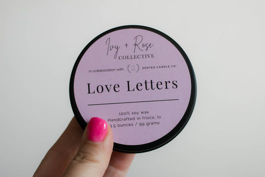 Love Letters Candle