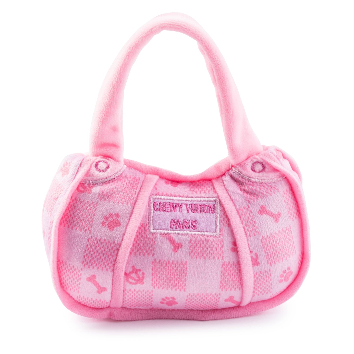 Pink Chewy Vuiton Handbag | Dog Toy