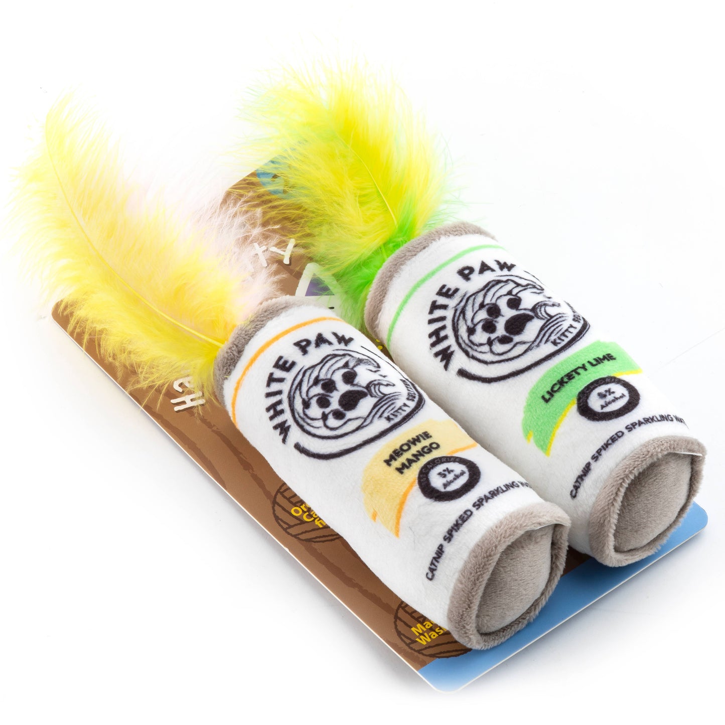 White Paw (Mango & Lime) Organic Catnip Toys