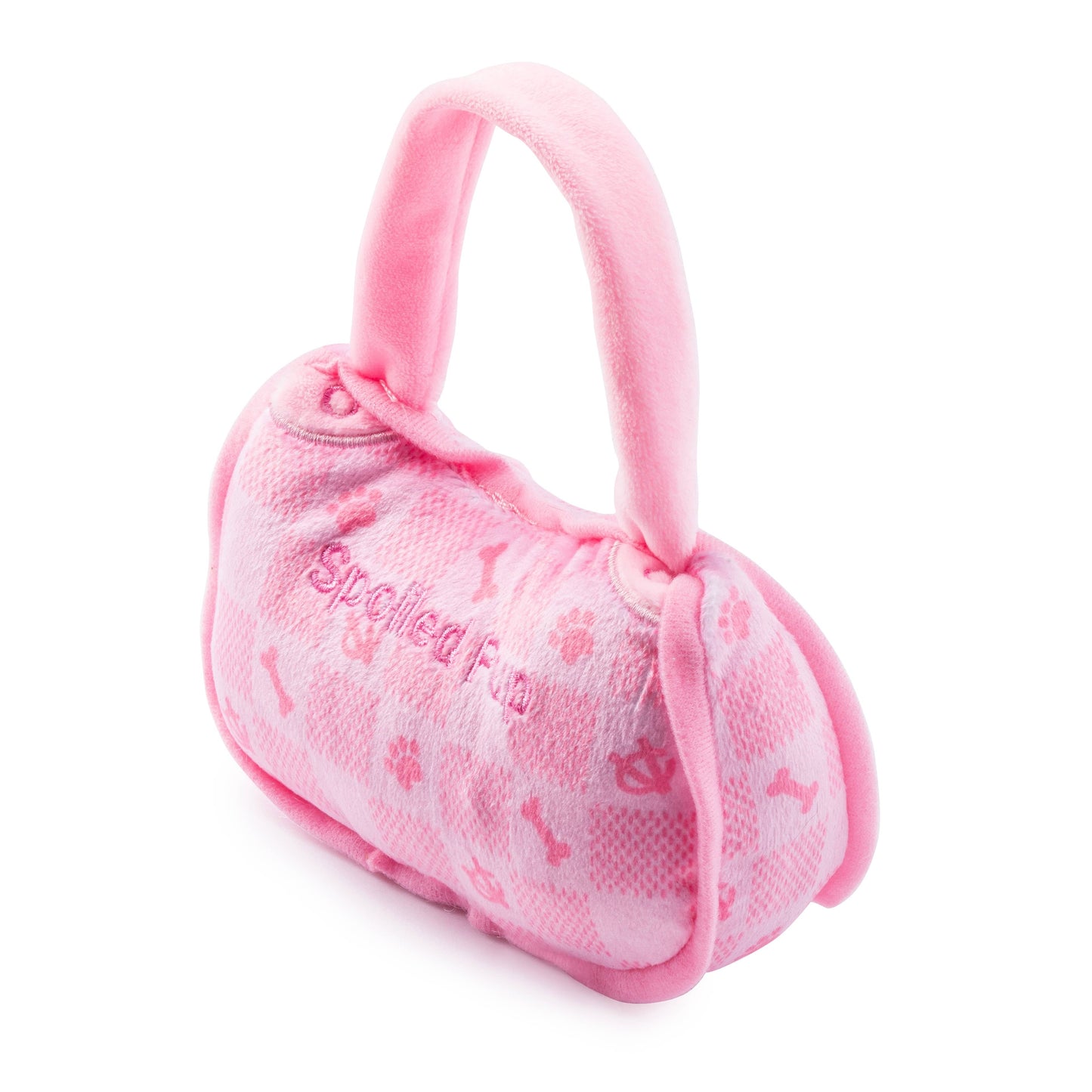 Pink Chewy Vuiton Handbag | Dog Toy