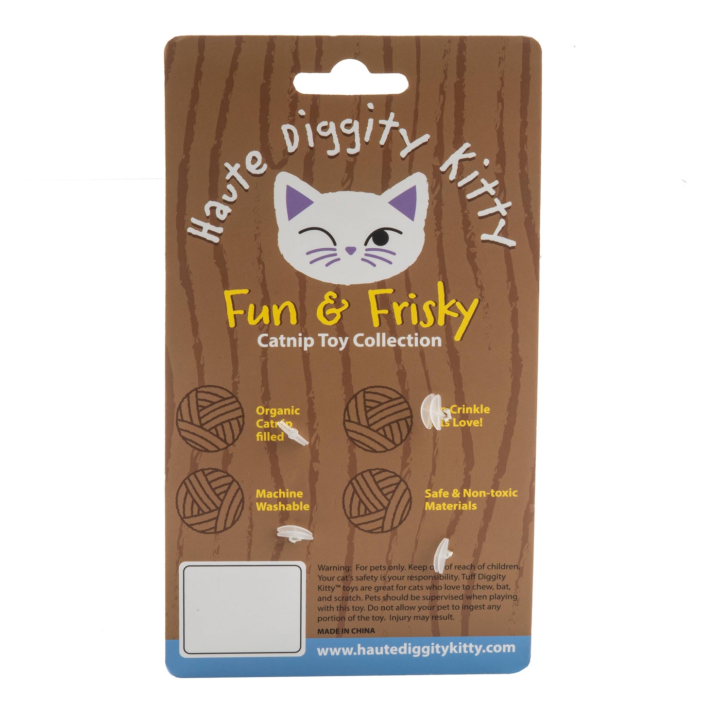 Purrona Organic Catnip Toys