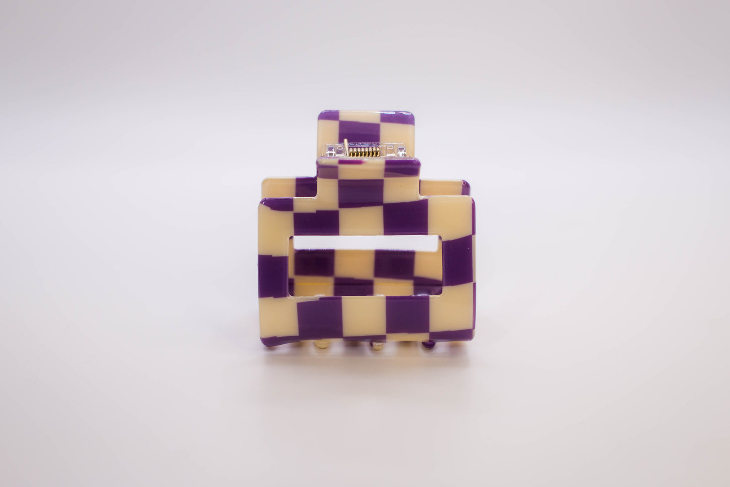 Checkered Clip | Size + Color Options